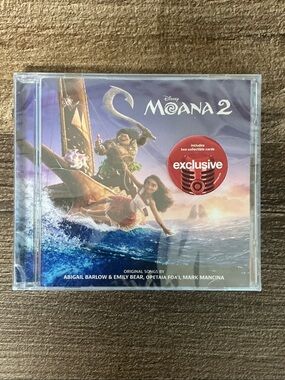 Disney Moana 2 CD — New Sealed Cracked Case